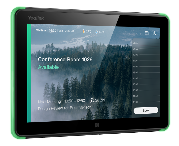 RoomPanel multi-functional meeting room scheduling